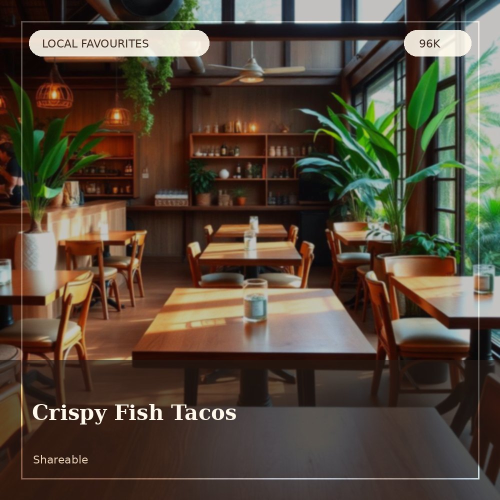 Crispy fish tacos with slaw
