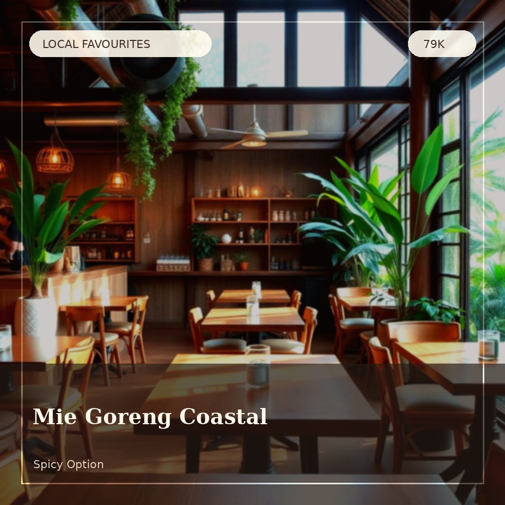 Mie goreng coastal noodles